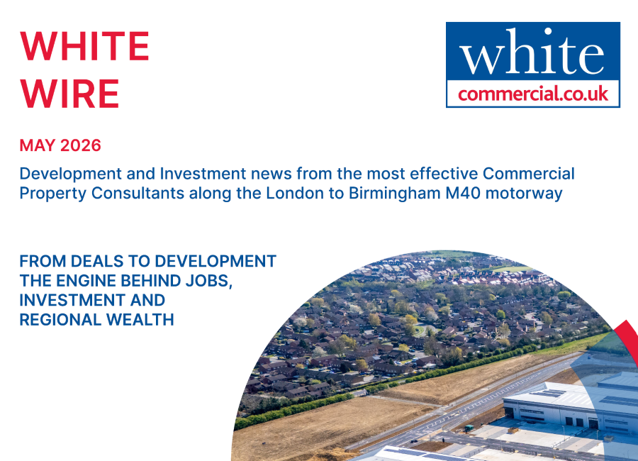 The white whire commercial property development