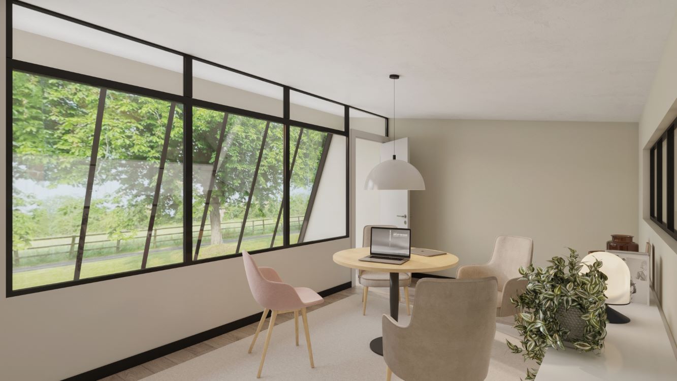 Image of a private office at Bloxham Mill