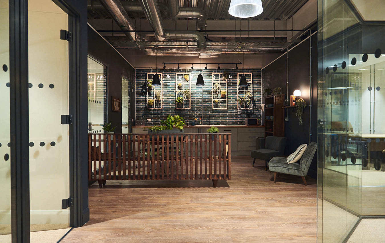 Serviced Office area with waiting room